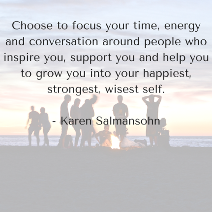Choose to focus your time
